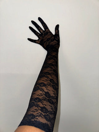 Lace Sleeve Gloves