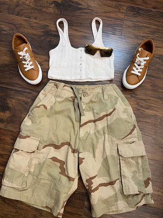 Marley Camouflage Shorts - The Vault by Sacha