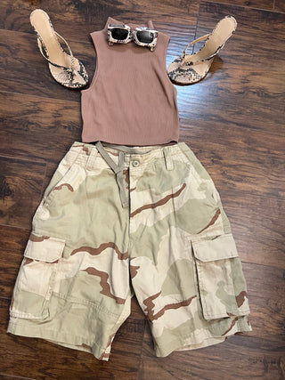 Marley Camouflage Shorts - The Vault by Sacha