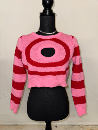 Pink Swirl Open Top/Sweater | FINAL SALE - The Vault by Sacha