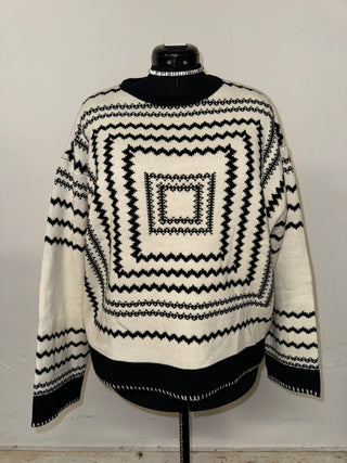 Square Maze Sweater | FINAL SALE