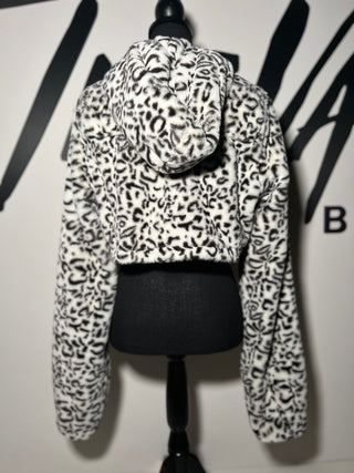 Leopard Sherpa Jacket | SIZE S/M | FINAL SALE - The Vault by Sacha