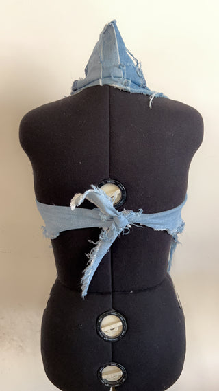 Custom Denim Halter 2 | One Size