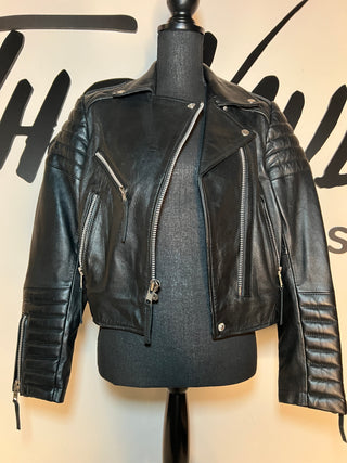 Moto Biker Genuine Leather Jacket - The Vault by Sacha