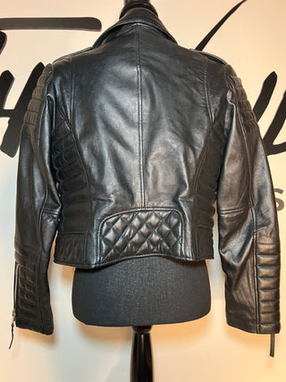 Moto Biker Genuine Leather Jacket - The Vault by Sacha