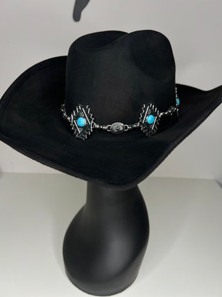 Turquoise Trails Cowboy Hat