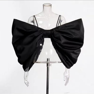 Satin Bow Top - The Vault by Sacha