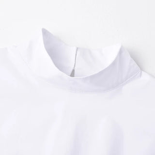 Runched Shirt/Dress White