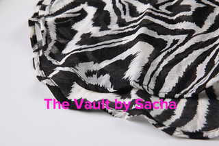 Sheer Zebra Shirt - The Vault by Sacha