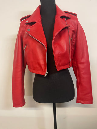 Red Crop Leather - The Vault by Sacha