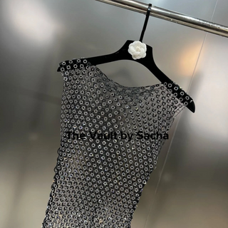 Crystal Mesh Top - The Vault by Sacha